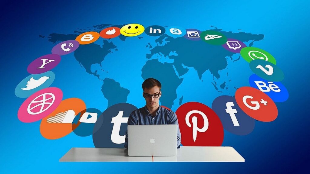 This image shows social media plateforms which are necessary to run for social media marketing agency.