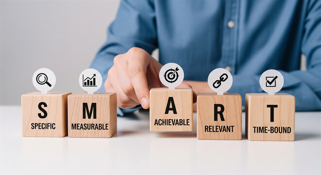 This image shows that smart goals are essential for business strategic planning