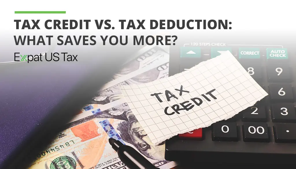 This image shows that tax credits vs. tax deductions are necessary elements in small businesses