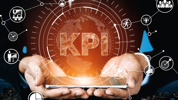 This image shows Track the Right KPIs for sales strategy