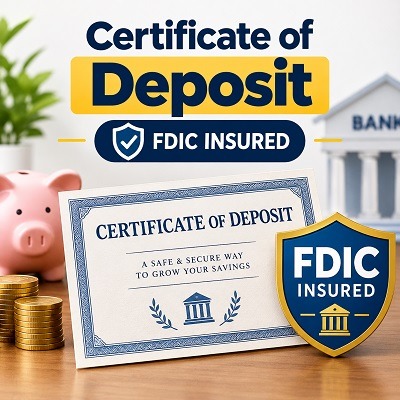 Read more about the article Is a Certificate of Deposit FDIC Insured? A Guide for Small Business Owners
