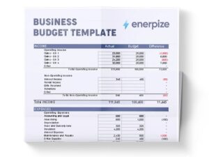 Read more about the article Free Small Business Budget Template: Plan Your First $1,000